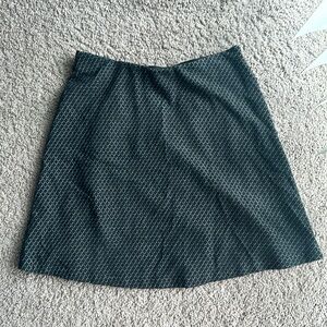 Loft with Tag sm black knee length skirt